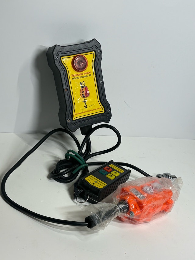 Industrial Electric Hoist Control Set Working Pendant Remote Kit