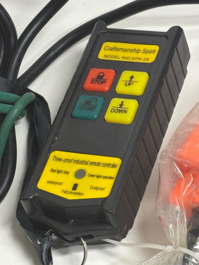 Industrial Electric Hoist Control Set Working Pendant Remote Kit - photo 3