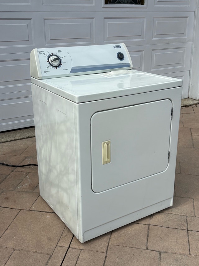 Whirlpool Electric Dryer – Cleaned & Tested