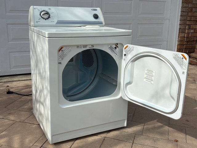 Whirlpool Electric Dryer – Cleaned & Tested - photo 2