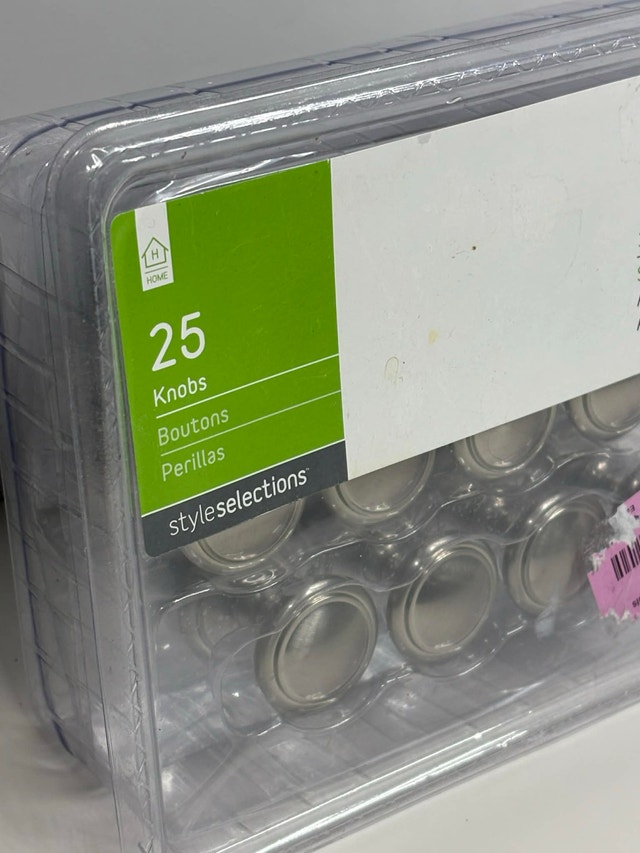 Cabinet Knobs 25 Pack – Satin Nickel 1.25” (New) - photo 2