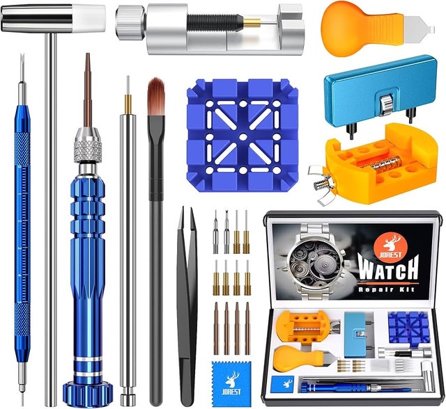 JOREST Watch Repair Tool Kit – Battery Replacement & Band Adjust - photo 5