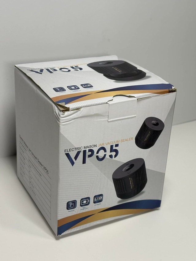 VP05 Electric Mason Jar Vacuum Sealer – USB Rechargeable - photo 4
