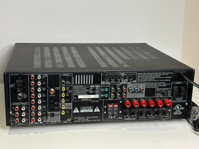 Denon AVR-1604 5.1 Surround Sound Receiver - photo 4