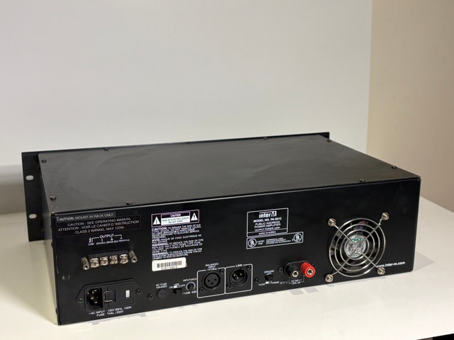 Inter-M PA-9312 Public Address Power Amplifier 120W - photo 2