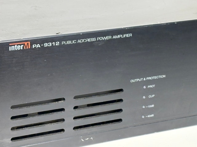 Inter-M PA-9312 Public Address Power Amplifier 120W - photo 4