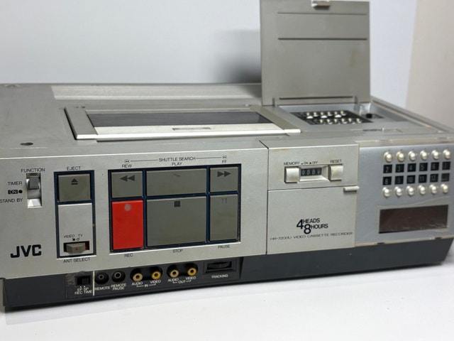 JVC HR-7200U Vintage Top Load VHS VCR Tested Working - photo 5