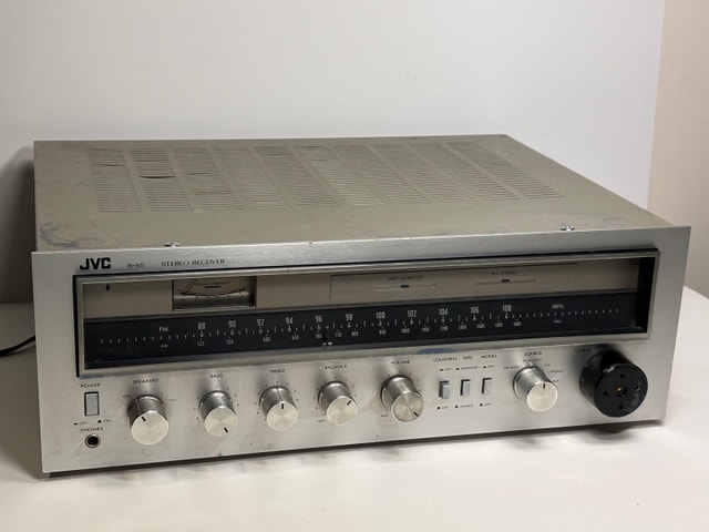 JVC R-S5 Vintage Stereo Receiver Tested Working Phono Input