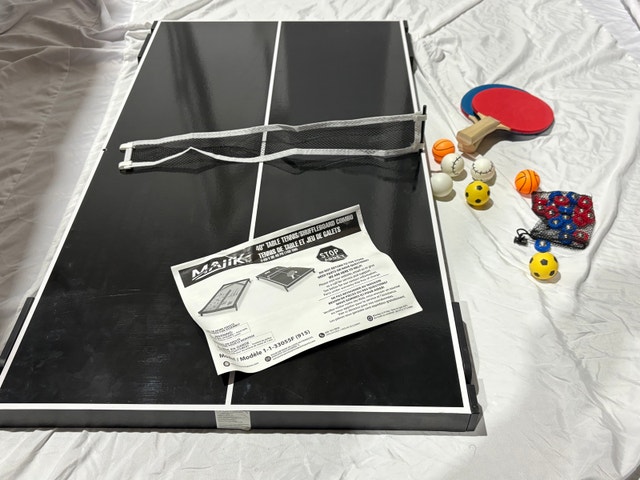 Majik 2-in-1 Flipperz Tabletop Game: Ping Pong & Shuffleboard - photo 3