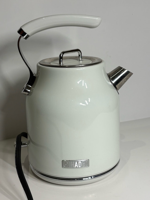 Haden Dorset 1.7L Electric Kettle - Ivory/Chrome - photo 4