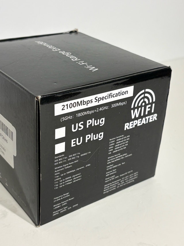 AX3000 WiFi 6 Range Extender | 2100Mbps Dual-Band Gigabit - photo 3