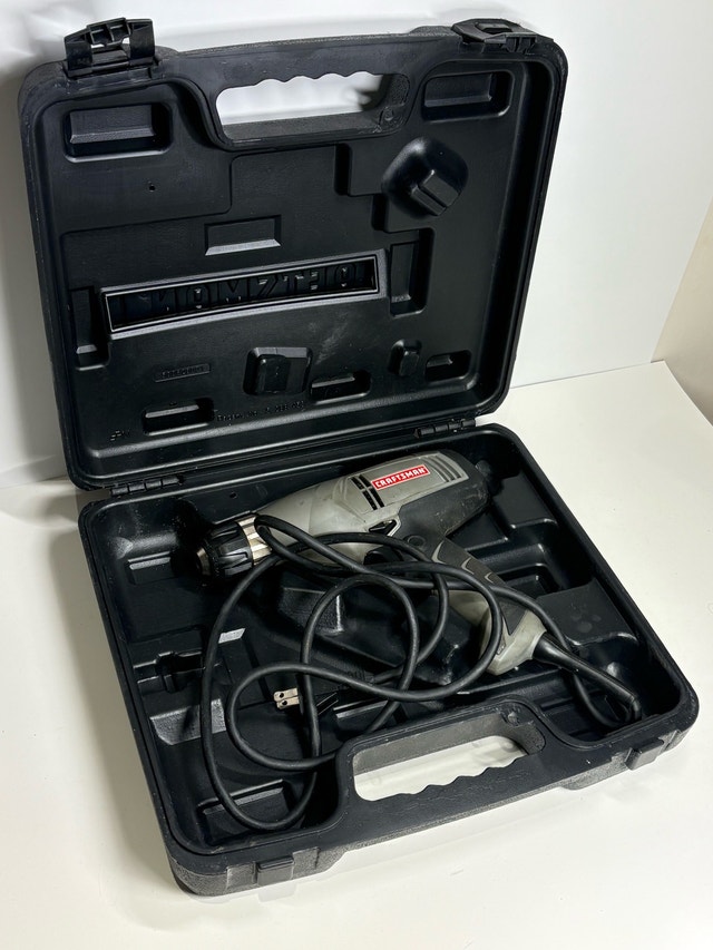 Craftsman 3/8” Corded Drill w/ Case - Model 315.271070