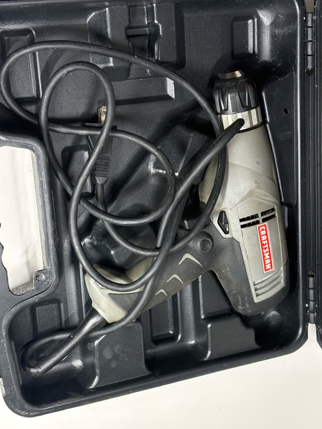 Craftsman 3/8” Corded Drill w/ Case - Model 315.271070 - photo 2