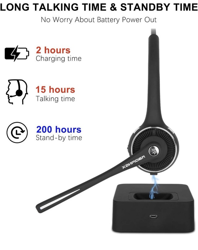 Bluetooth Trucker Headset V5.1 - photo 4
