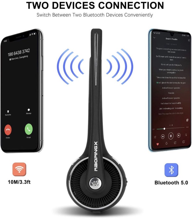 Bluetooth Trucker Headset V5.1 - photo 5