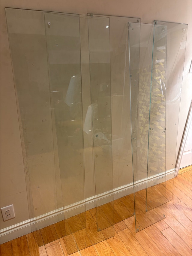 Tempered Glass Panels w/ Mounting Holes – DIY Furniture