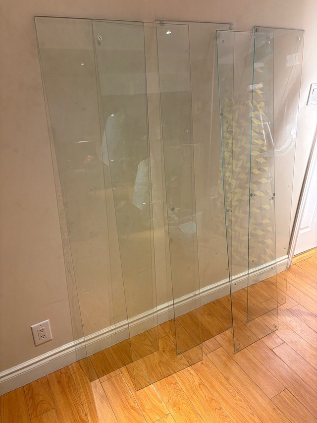 Tempered Glass Panels w/ Mounting Holes – DIY Furniture - photo 2
