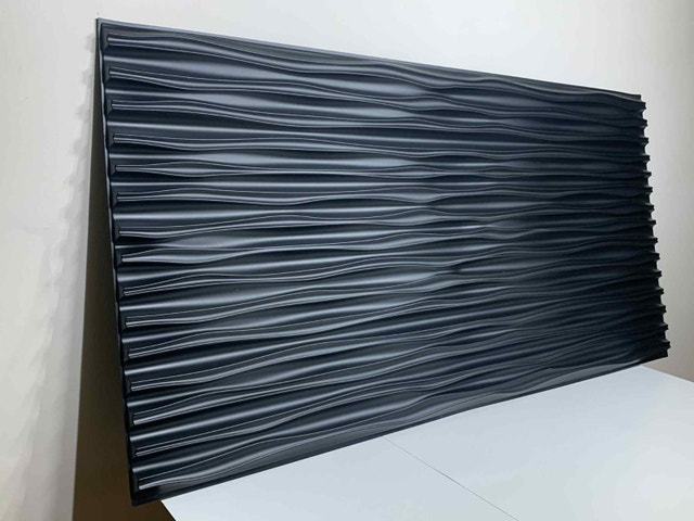 Art3d 3D Wall Panels (6 Tiles, Matte Black) | Good Finds - photo 2