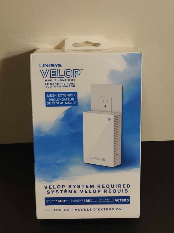 Linksys Velop Whole Home Mesh Wi-Fi Plug-In Node