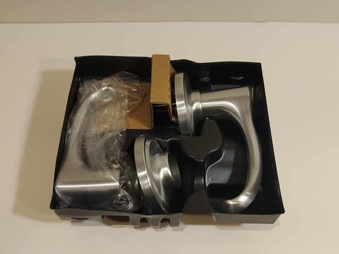Weiser Aspen Satin Chrome Privacy Door Knob - photo 4