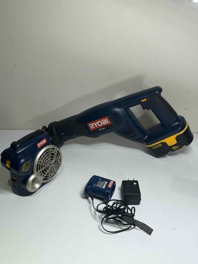Ryobi Blower + Radio + Battery & Charger | Good Finds