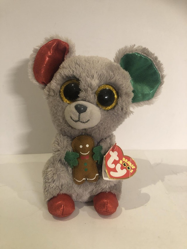 TY Beanie Boos Mac Christmas Plush w/ Gingerbread – Good Fi