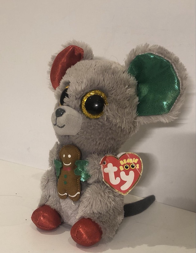 TY Beanie Boos Mac Christmas Plush w/ Gingerbread – Good Fi - photo 2