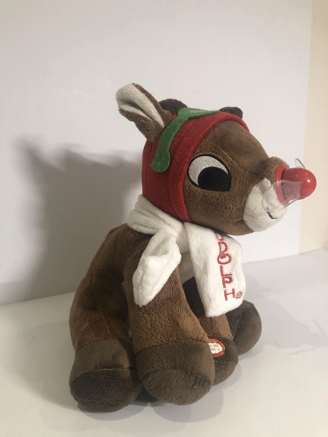 Animated Singing Rudolph Reindeer W/ Light-Up Nose - photo 2