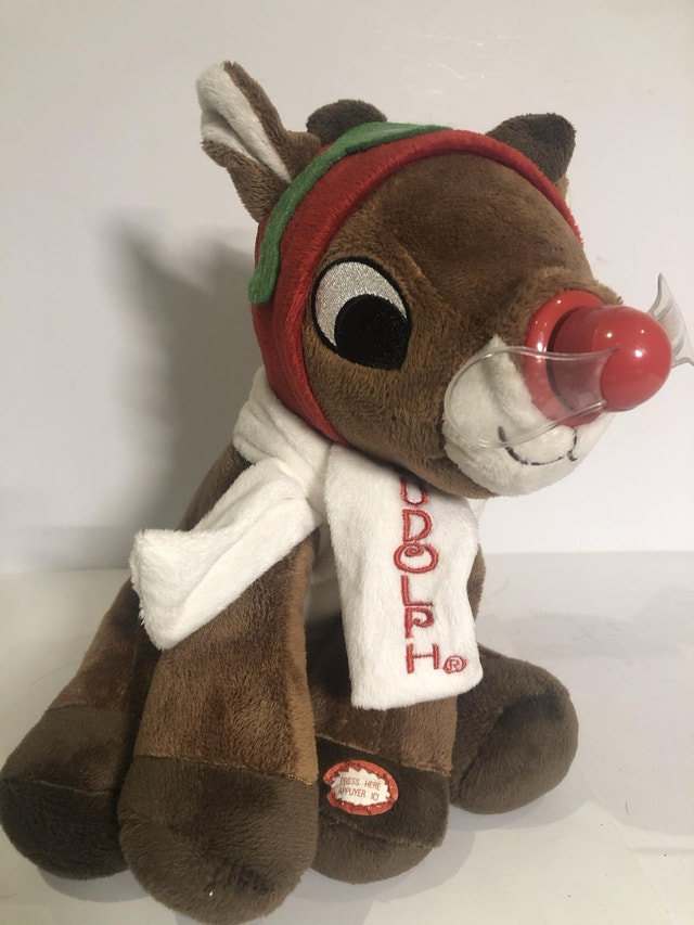 Animated Singing Rudolph Reindeer W/ Light-Up Nose - photo 4