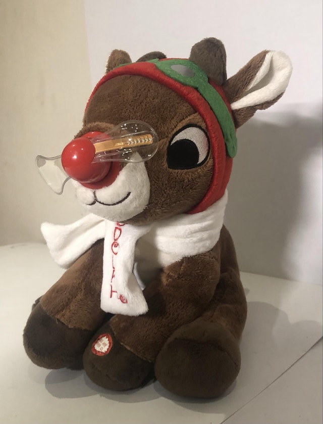 Animated Singing Rudolph Reindeer W/ Light-Up Nose - photo 5