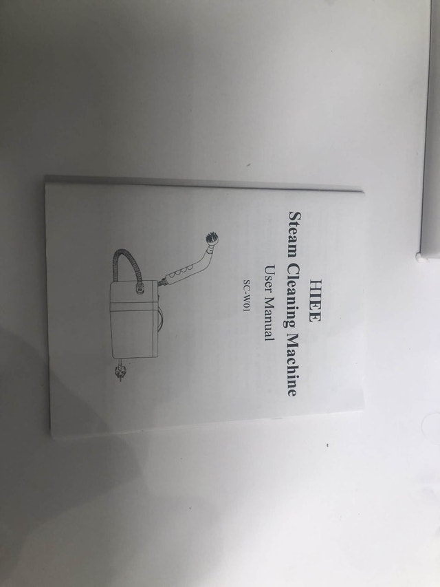 Hiee Steam Cleaner – Like New, Full Kit - photo 5