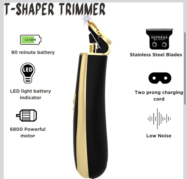 SUPREME TRIMMER ST5210 – Cordless Gold - photo 3