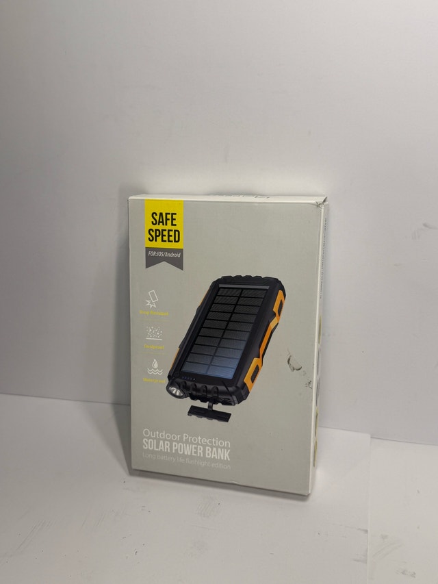 Solar Power Bank 42800mAh – Rugged, LED, Fast Charging - photo 2