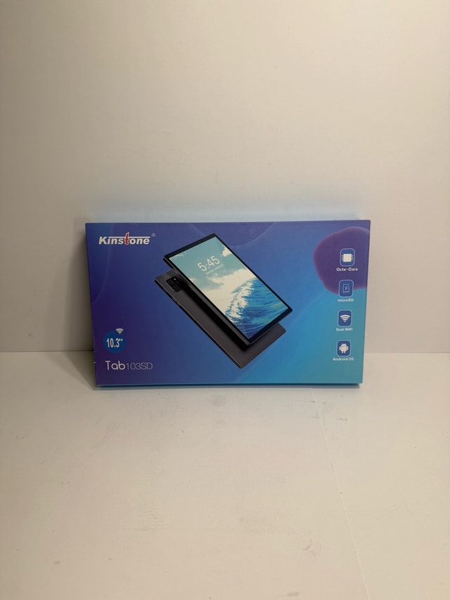 Kinstone 10” Android Tablet - 4G LTE, 64GB, Stylus (New) - photo 2