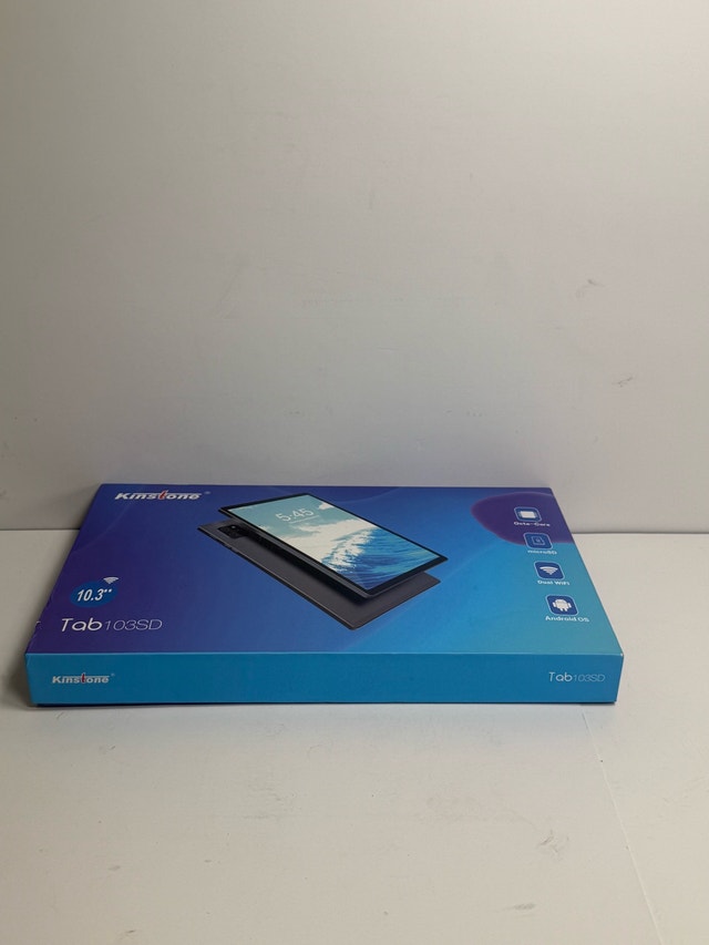 Kinstone 10” Android Tablet - 4G LTE, 64GB, Stylus (New) - photo 3