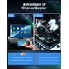 LAMTTO 9” Wireless CarPlay/Android Auto – GPS & Bluetooth - photo 3