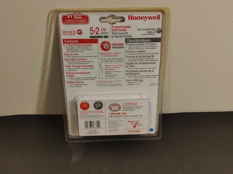 Good Finds | Honeywell 5-2 Day Programmable Thermostat - photo 4