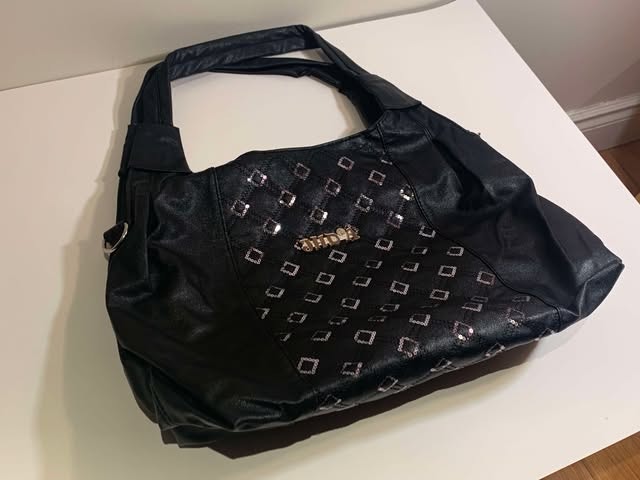 Good Finds | Black Sequin Shoulder Bag