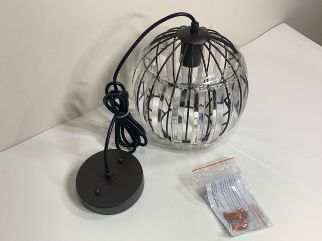 Vanhorn 1-Light Pendant – Bronze & Globe Glass - photo 2