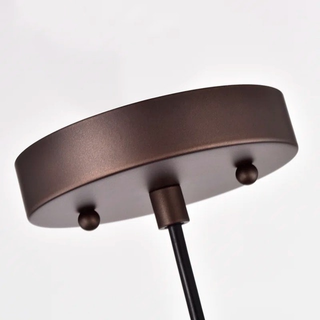 Vanhorn 1-Light Pendant – Bronze & Globe Glass - photo 5