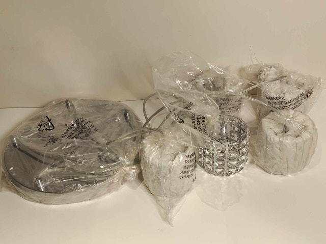 Artistry LED Cylinder Crystal 5-Light Pendant - photo 4