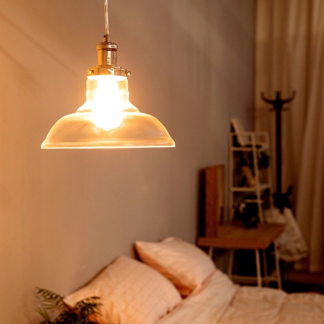 Modern Fort Glass Pendant Light - Polished Nickel - photo 3