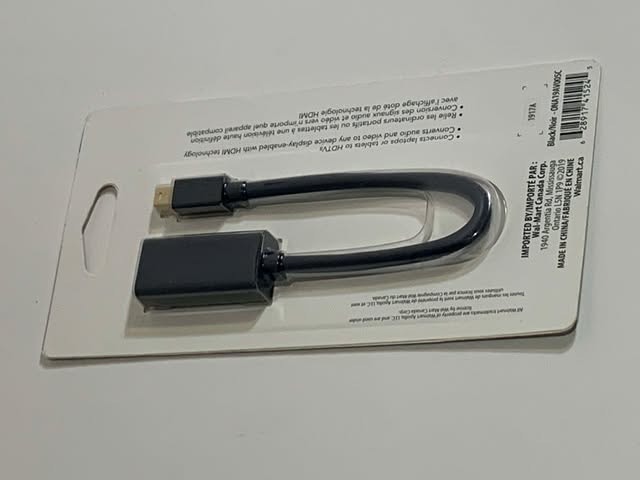Good Finds | Onn Mini DisplayPort/HDMI Adapter - photo 4