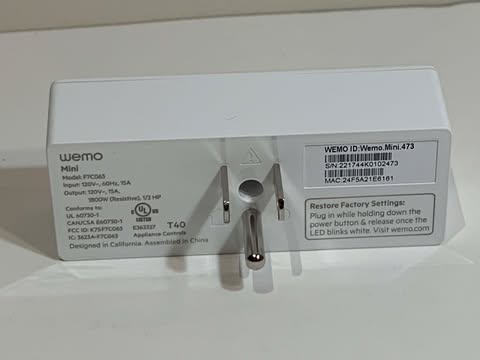 Good Finds | Wemo Mini Smart Plug – Wireless Control for Home - photo 5
