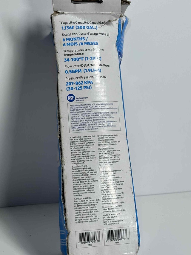 Samsung DA29-00020B Water Filter - New (Open Box) - photo 2