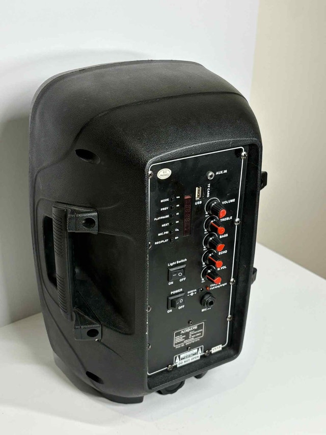 AUDIOVERSE AV-819 Portable Speaker w/ USB & Mic Input - photo 5