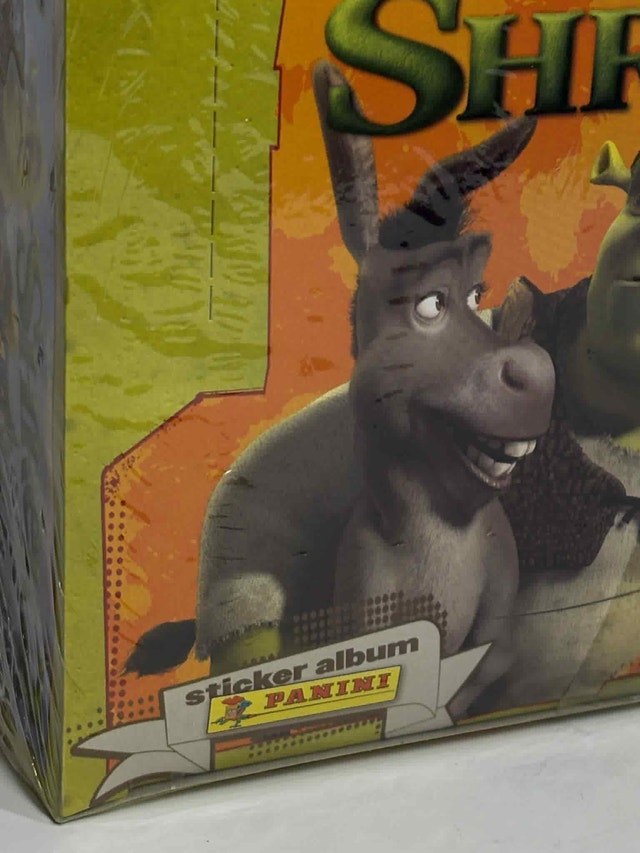 Shrek 2 Panini Sticker Box – Sealed | 48 Packs (2004) - photo 2