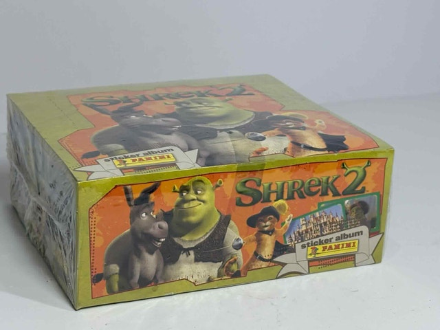 Shrek 2 Panini Sticker Box – Sealed | 48 Packs (2004) - photo 5