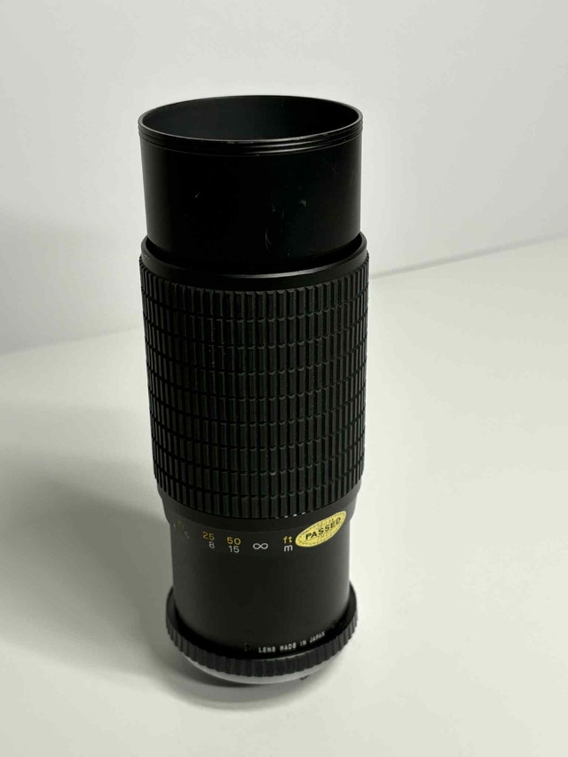 Osawa MC 80–205mm f/4.5 Macro Zoom Lens – Contax/Yashica Mount
