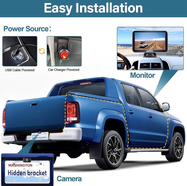 2K Rear Camera with 7” Monitor – No Lag - photo 3